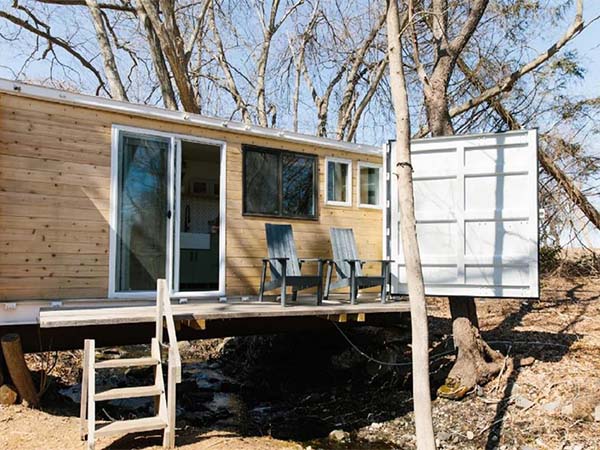 這些便宜的住人集裝箱房屋幾乎沒有成本 濟南住人集裝箱