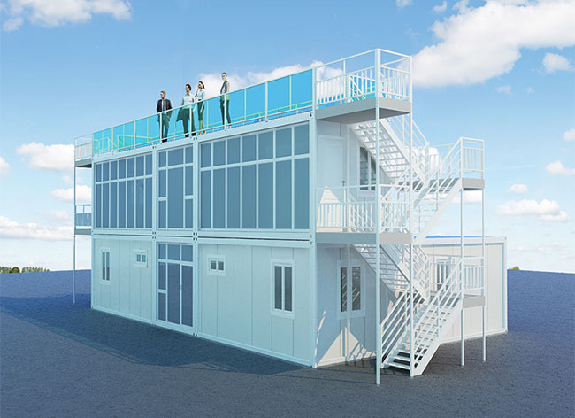 活動板房教室,一種臨時安裝在學(xué)校中的便攜式建筑 濟南活動板房廠家